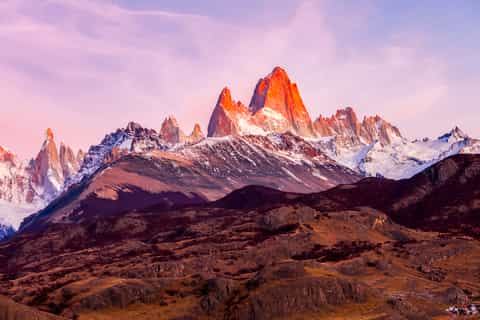 El Calafate: Excursão de 1 Dia a El Chaltén c/ Trilha