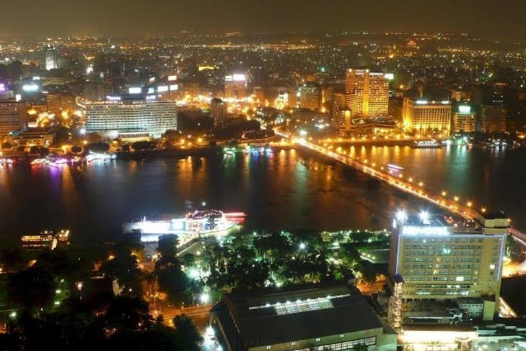 Cairo: Pyramid Sound and Light Show with Night City Tour