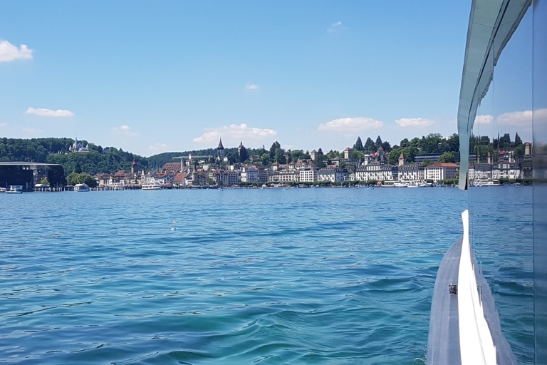 Luzern Stadtrundfahrt Privater Rundgang mit SeefahrtLuzern: Halbtägige Stadtrundfahrt und Seerundfahrt
