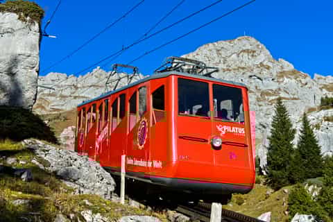 From Basel: Private Pilatus Golden Tour with Lake Cruise