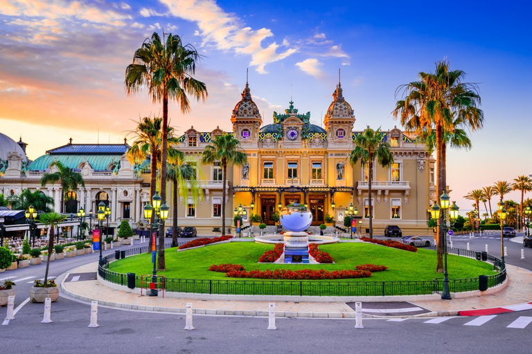 Viagem de 1 dia de Nice a Mônaco MC com caminhada guiadaNice: tour guiado por Monte Carlo