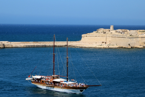Sliema: 3-Islands Cruise with Buffet Lunch and Drinks