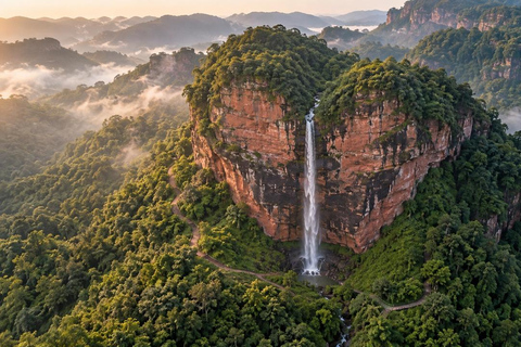 Chongqing: Simian Mountain Tickets & Scenic Experiences Simian Mountain: Admission + Honghai Lake Cruise