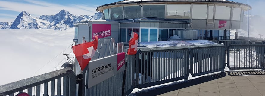 Excursion privée d'une journée au mont Schilthorn et à Mürren au départ de Zurich