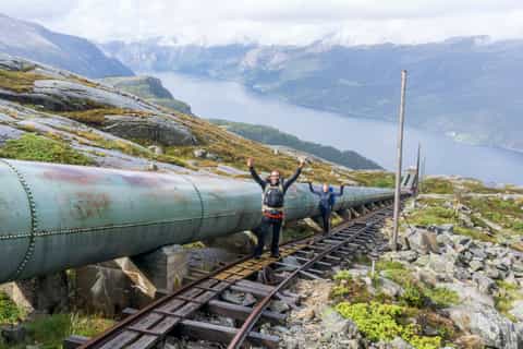 From Stavanger: World's Longest Staircase and Fjord Cruise