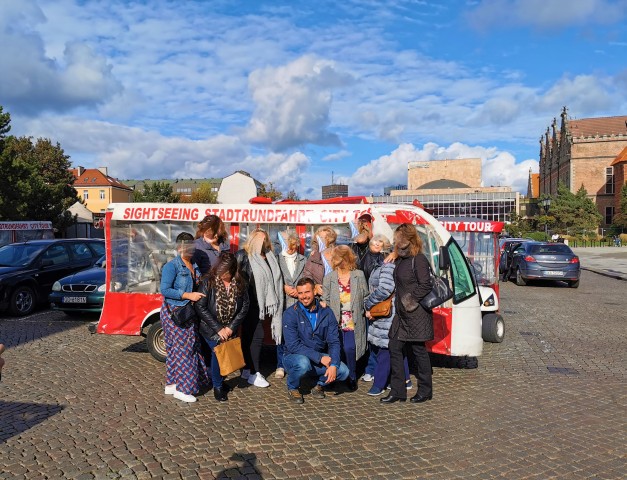 Visit Gdańsk City Tour by Electric Golf Cart in Gdańsk