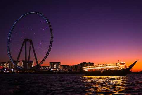 Dubai: Bestes traditionelles Dhow Cruise Buffet Dinner in Marina