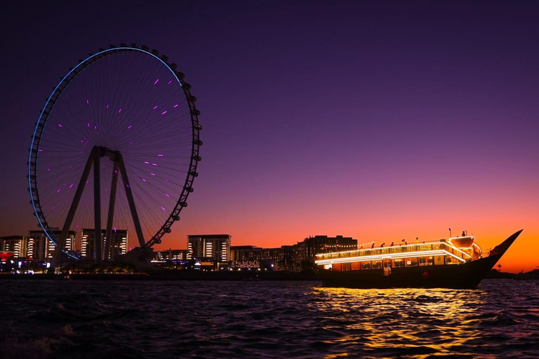 Dubai: Bestes traditionelles Dhow Cruise Buffet Dinner in Marina