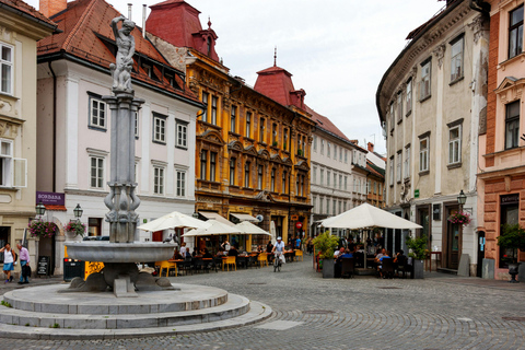 Zagreb naar Ljubljana en tocht langs het meer van BledZagreb naar Ljubljana en Kasteeltour Bled