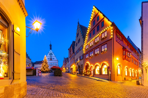 Private driver from Munich to Rothenburg & Harburg, and back