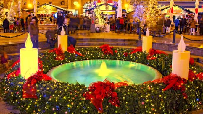 zagreb advent walking tour with food and wine