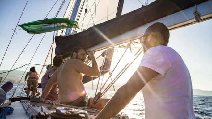eilat sunset sail and snorkel experience