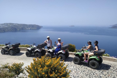 Santorin : excursion en quad2 personnes sur 1 quad
