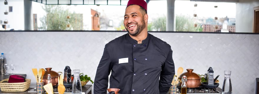 Fès : Ateliers de cuisine en groupe avec visite facultative du souk