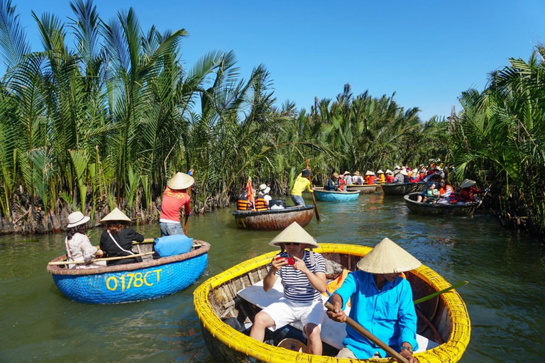 Hoi An: boottocht met Cam Thanh-mandKaartje voor de mandboot met hoteltransfers