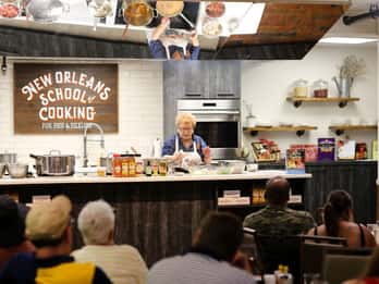 New Orleans Lunch & Lesson: Cajun & Kreolischer Kochkurs New Orleans Lunch & Lesson: Cajun & Kreolischer Kochkurs