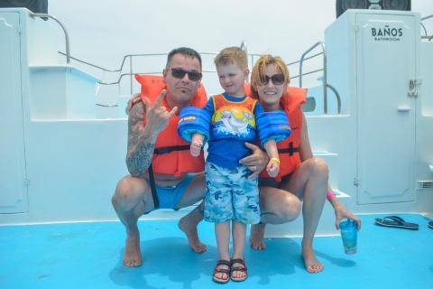 Punta Cana: Partyboot mit Schnorcheln bei SonnenuntergangKaribisches Partyboot mit Schnorcheln & Naturpool (Español)