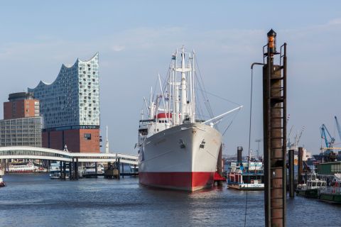 Hamburg: Entrance to the Museum Ship Cap San Diego