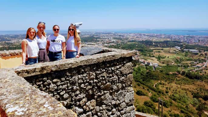 lisbon south city sights and cultural tour with wine