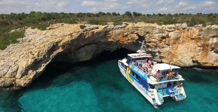 Disciplinary fiber Triathlete Mallorca: catamarã com fundo de vidro ao longo da costa leste | GetYourGuide