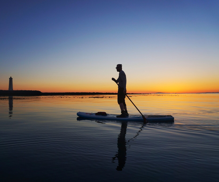 Private Sunset Paddle Tour in Reykjavik