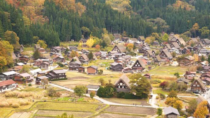nagoya tournée de lunesco à shiragawago et takayama