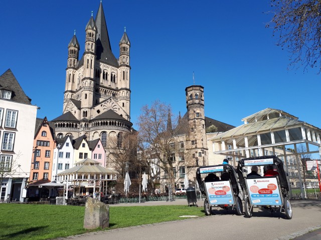Visit Cologne Rickshaw Sightseeing Tour in Marienburg