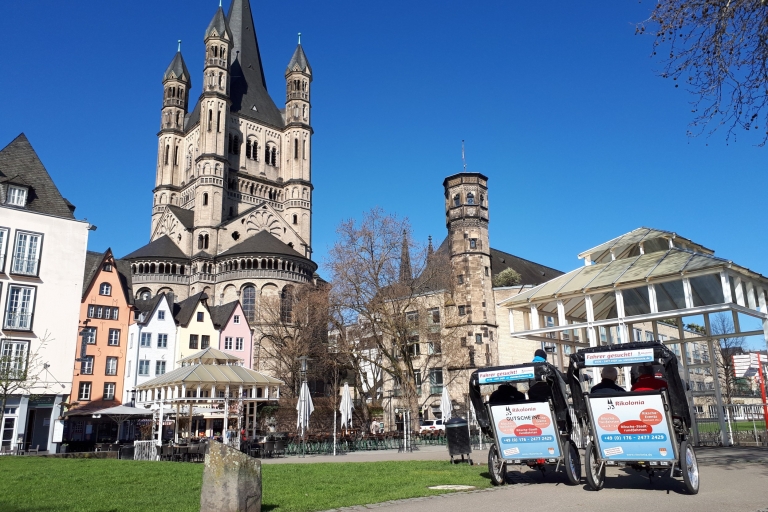 Köln: Sightseeing-Tour per RikschaKöln: 1,5-stündige Sightseeing-Tour mit der Rikscha