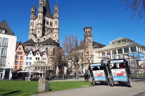 Cologne: Rickshaw Sightseeing Tour