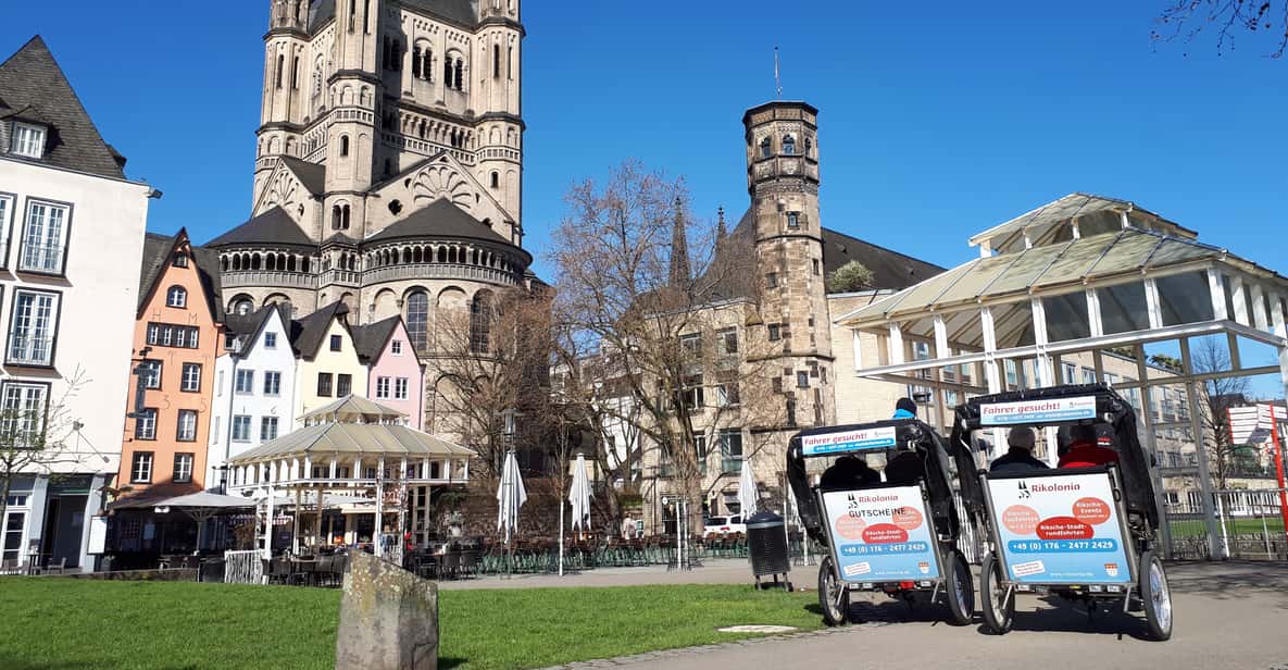 Cologne: Rickshaw Sightseeing Tour