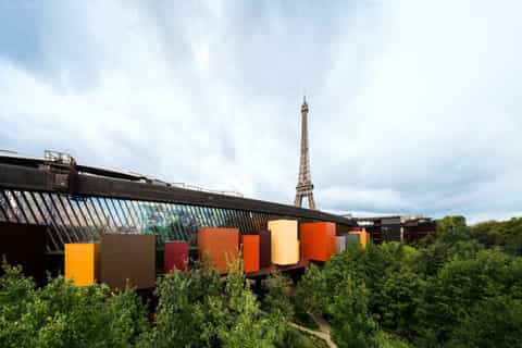 Entrada al Museo del muelle Branly - Jacques Chirac