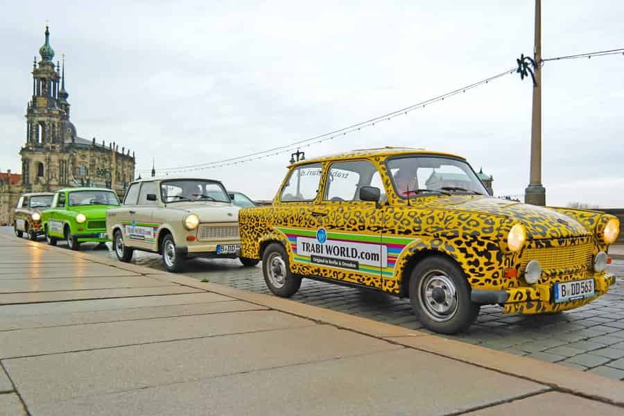 Dresden: 2 Stunden 15-Minuten Trabi Safari. Foto: GetYourGuide Dresden: 2 Stunden 15-Minuten Trabi Safari. Foto: GetYourGuide