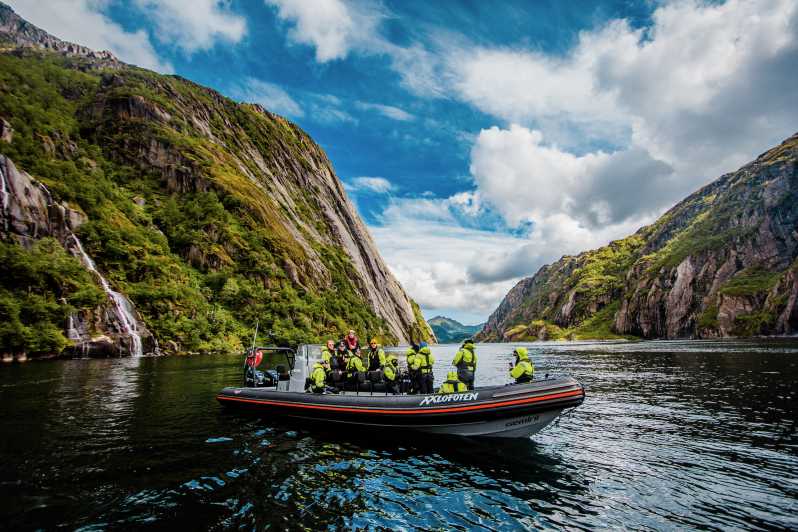 From Svolvaer: Sea Eagle Safari to Trollfjord