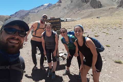 Mt. Aconcagua Confluencia Camp Trekking