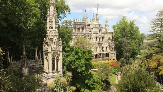 lisboa tour guiado de meio dia sintra e quinta da regaleira