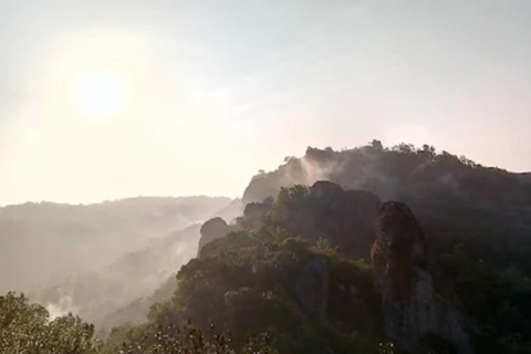 Sunrise at Nglanggeran Volcano, Jomblang Cave & Timang Tour