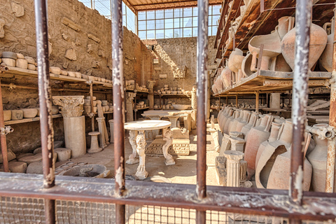 Vanuit Rome: dagtocht naar Pompeii en Sorrento in een kleine groep