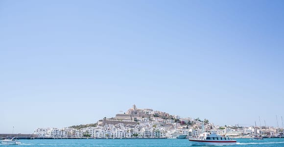 From Eastern Ibiza: Ibiza Town Round-Trip Ferry Transfer