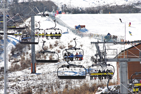 From Busan: Eden Valley Resort Ski and Winter Fun Tour Snow Sled Package - Meeting at KTX Busan Station