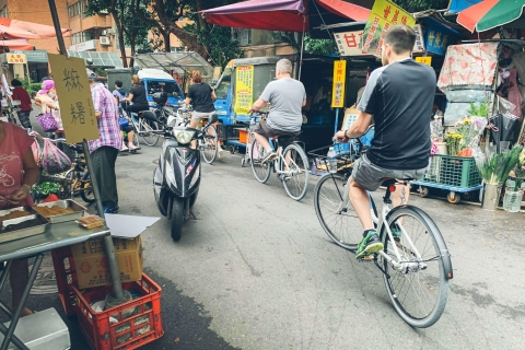 Taipei: visite à vélo de 4 heures de la ville le matin