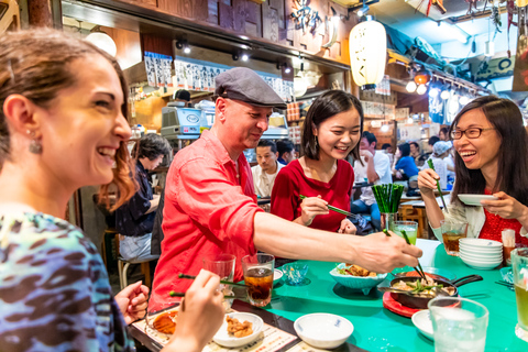 Tokyo: manger et boire en privé comme une visite localeTokyo: une demi-journée pour manger et boire comme un local