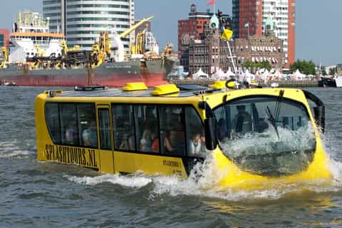 Rotterdam: 1-Hour Sightseeing Splash Tour