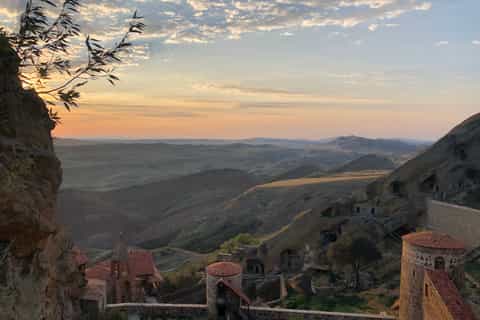 tbilisi david gareja monastery rainbow hills signagi