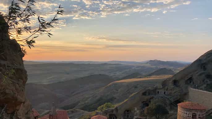 tbilisi david gareja monastery rainbow hills signagi