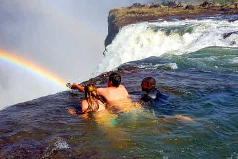 From Livingstone: Livingstone Island and Devils Pool Tour