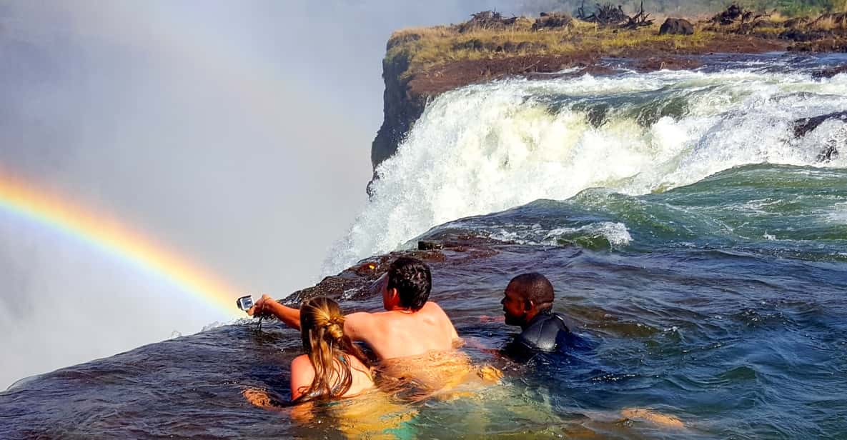 From Livingstone: Livingstone Island and Devils Pool Tour