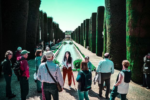 Cordoba: Alcázar de los Reyes Cristianos: tour guidato di un'ora