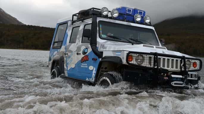 ushuaia grande aventura em veículo 4x4
