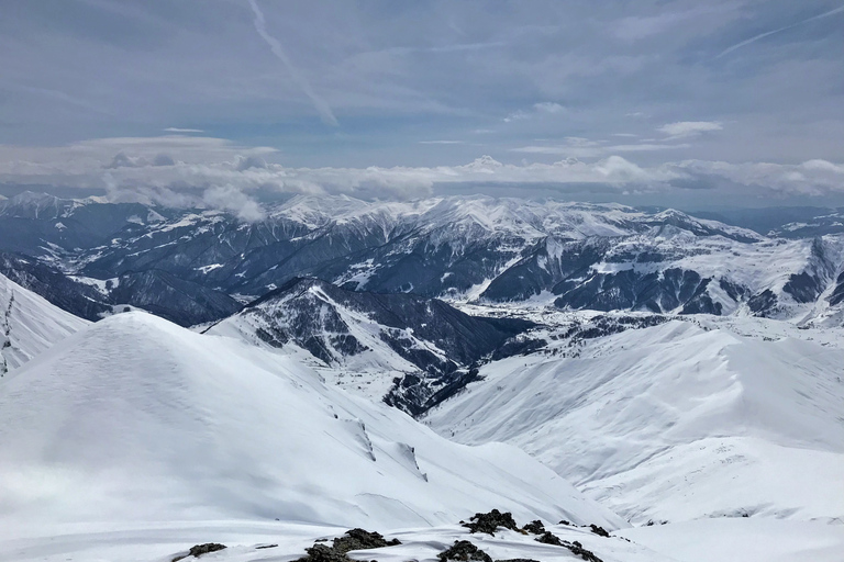 Sabaduri - Gudauri - Ananuri De beste winterdagtocht voor het hele gezinVanuit Tbilisi: Privé Sabaduri, Ananuri en Gudauri dagtocht