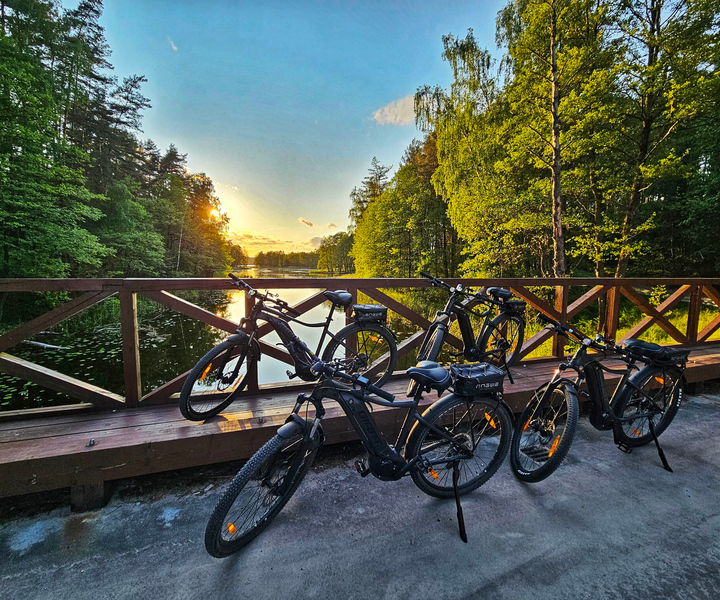 Pedals and Sunsets:E-Bike tours in Aukštaitija national park